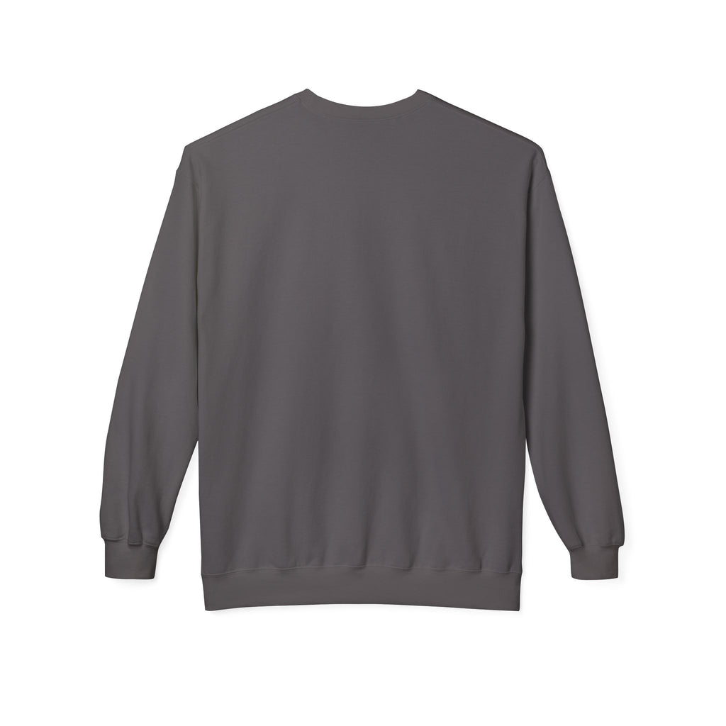 No Easy Road, No Regrets Crewneck Sweatshirt — Mountain Adventure Graphic