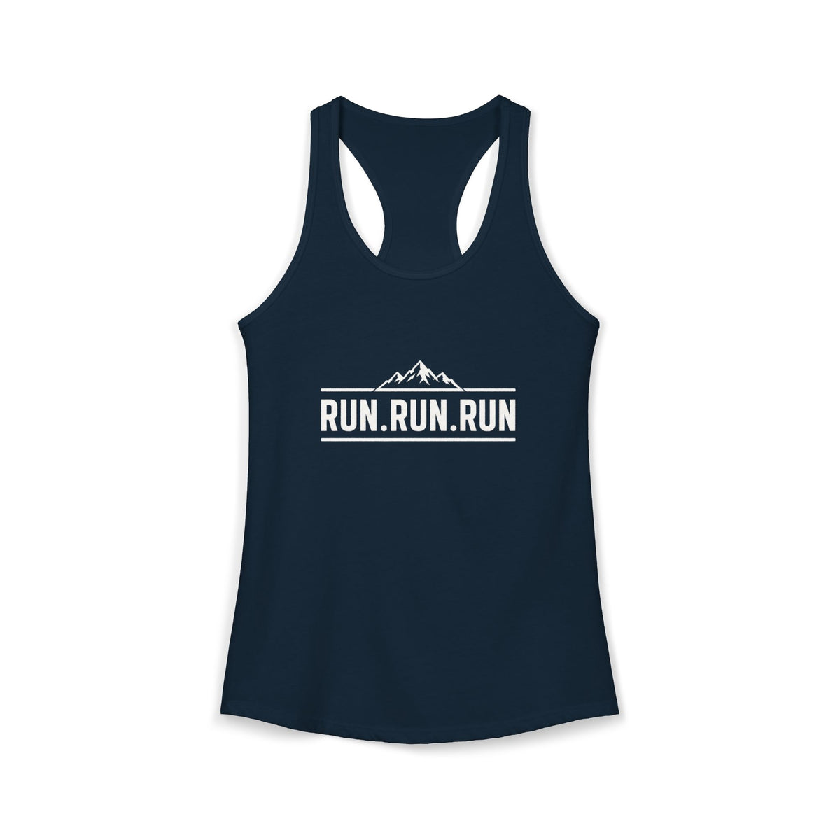 RUN, RUN, Run Women's Racerback Tank