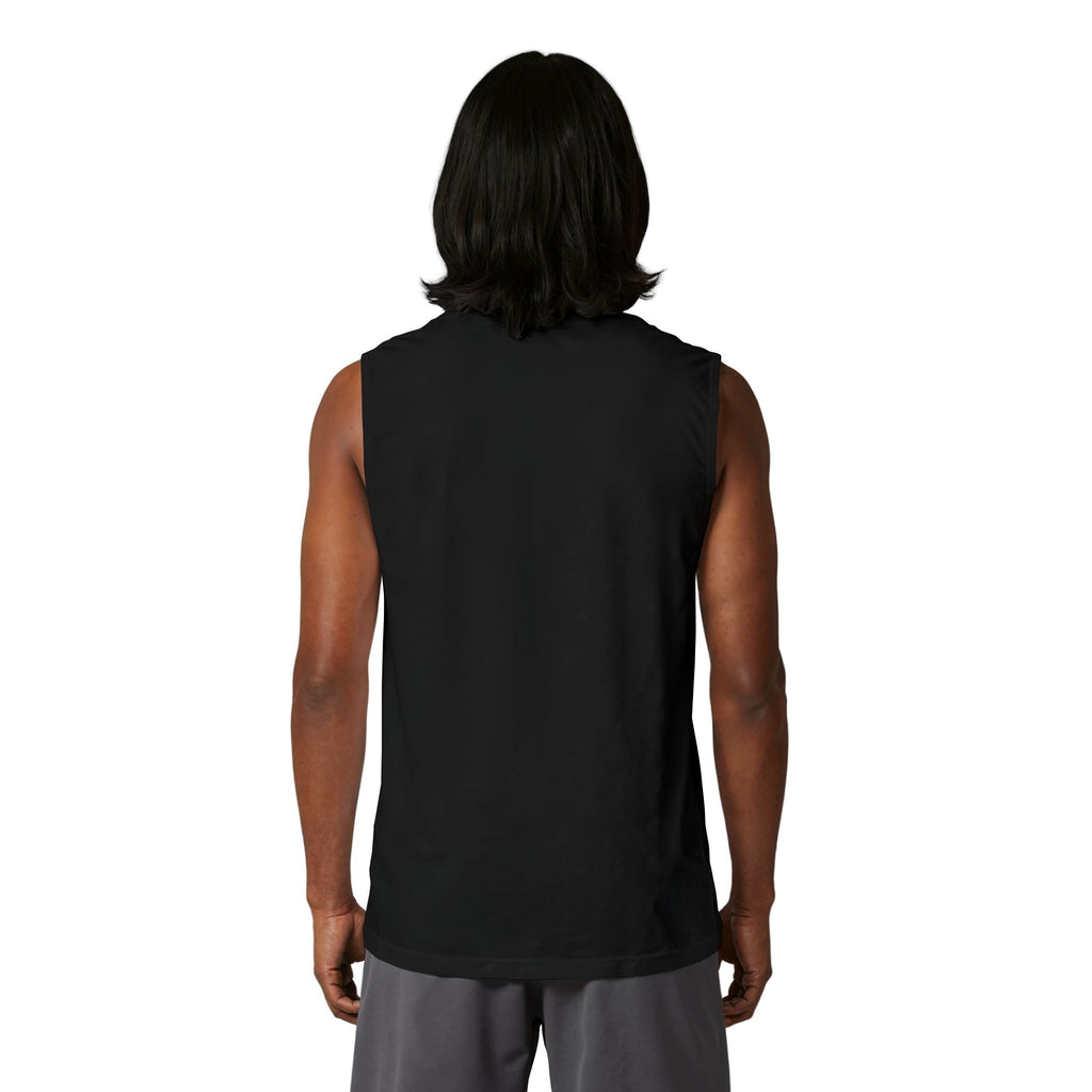 Forged by Miles Muscle Tank — Adventure Mountains Graphic Tank Top