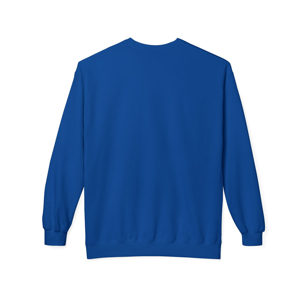 No Easy Road, No Regrets Crewneck Sweatshirt — Mountain Adventure Graphic