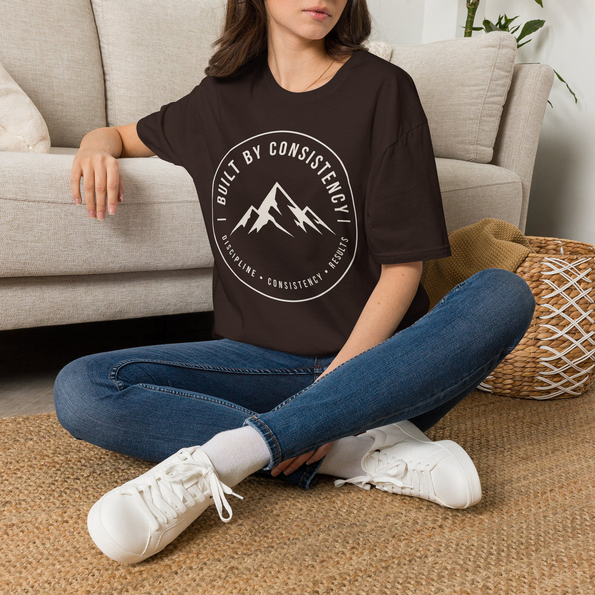 Built by Consistency™ Mountain Logo Men T-Shirt