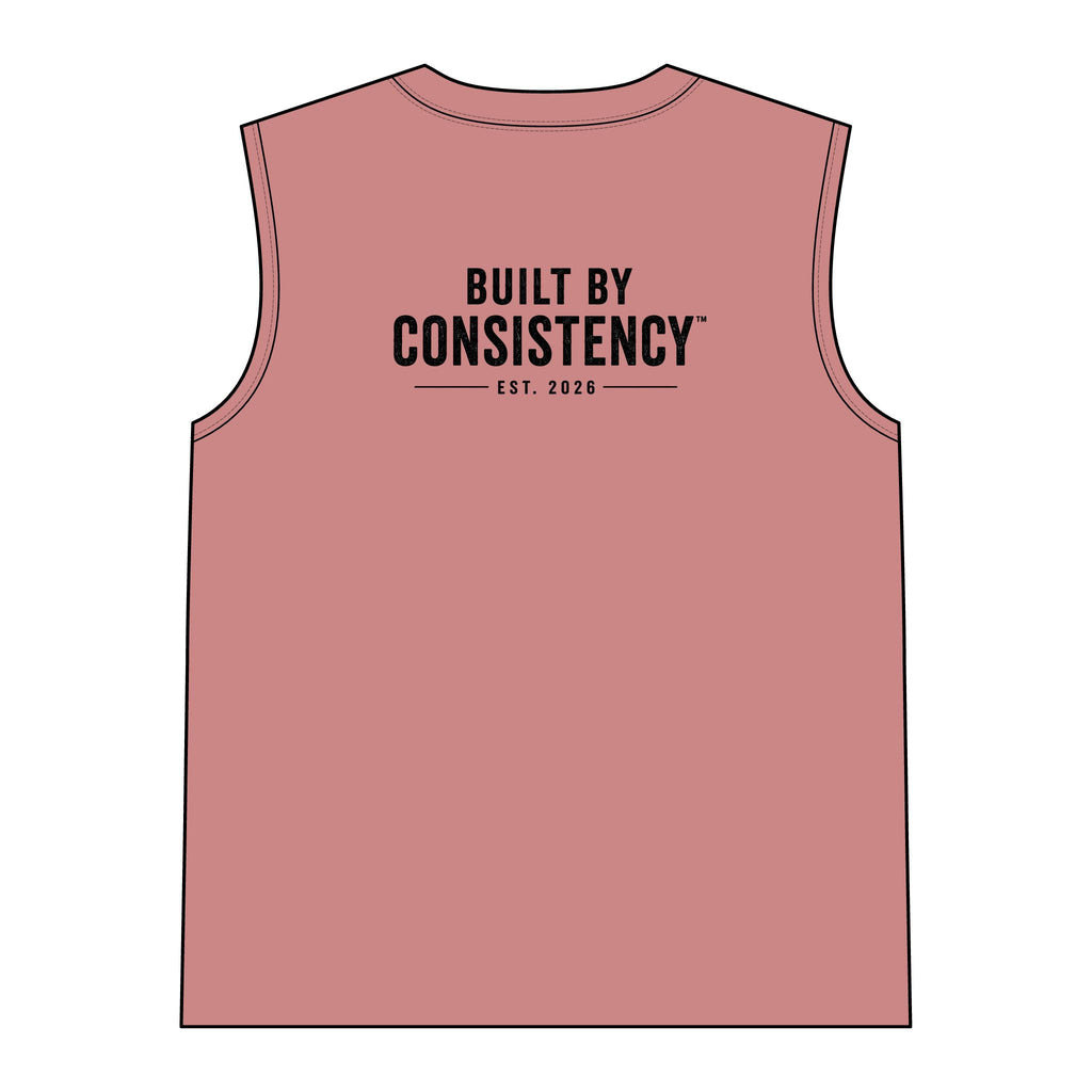 Miles Build Mindset Muscle Tank — Women’s Running Tank Top ("Every Mile Counts")