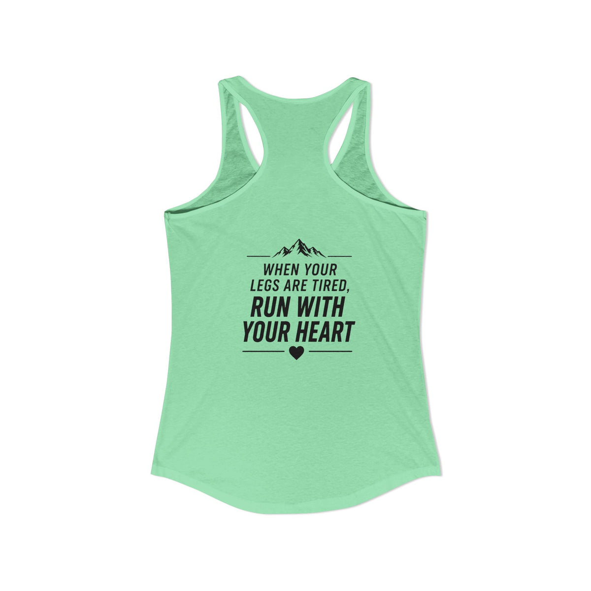 RUN, RUN, Run Women's Racerback Tank