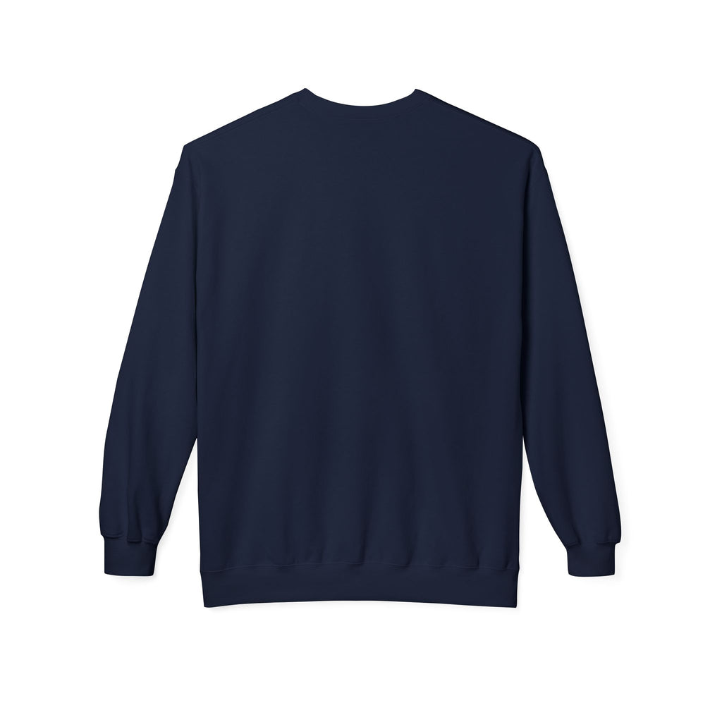 No Easy Road, No Regrets Crewneck Sweatshirt — Mountain Adventure Graphic