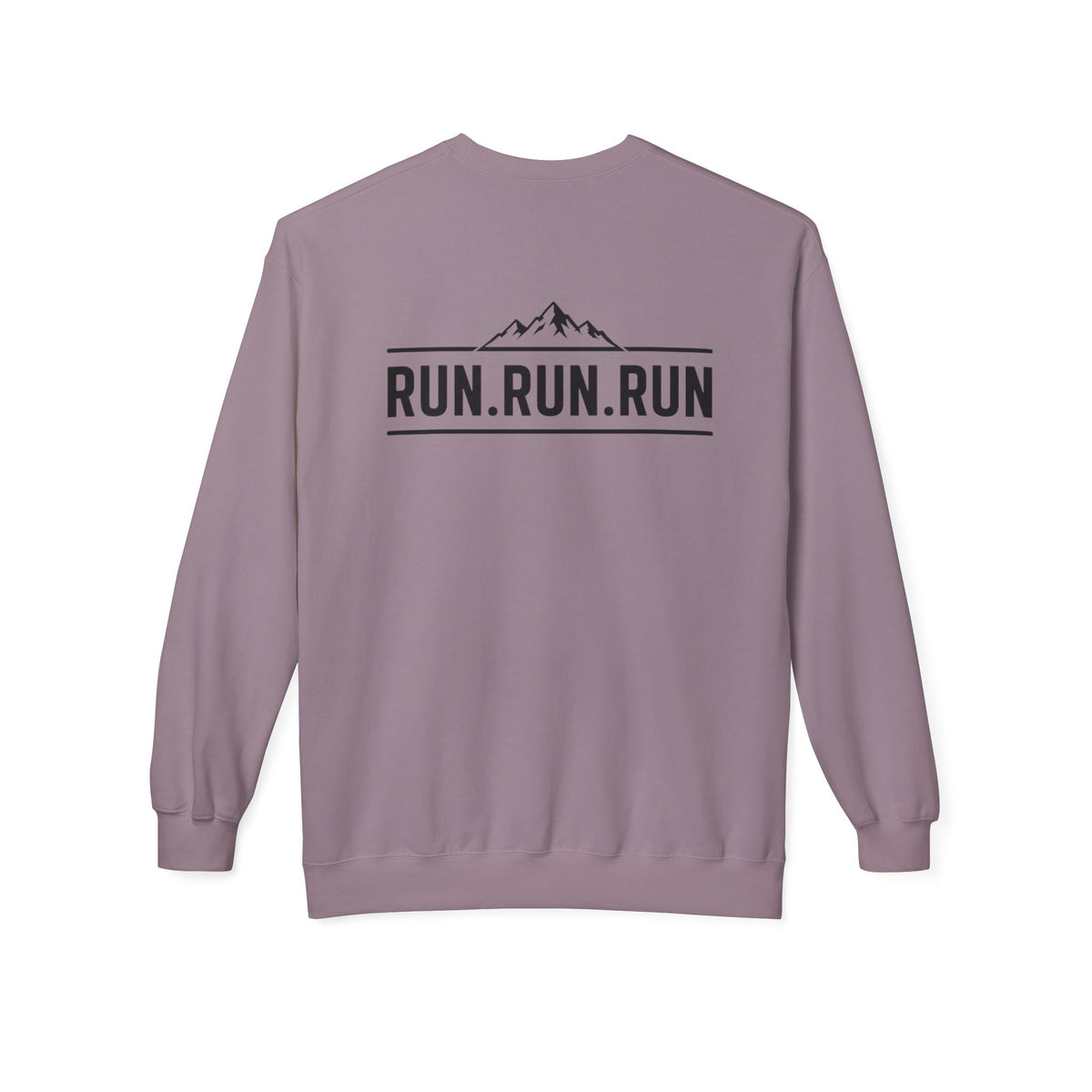 Chase Miles, Not Excuses | Motivational Running Crewneck Sweatshirt —