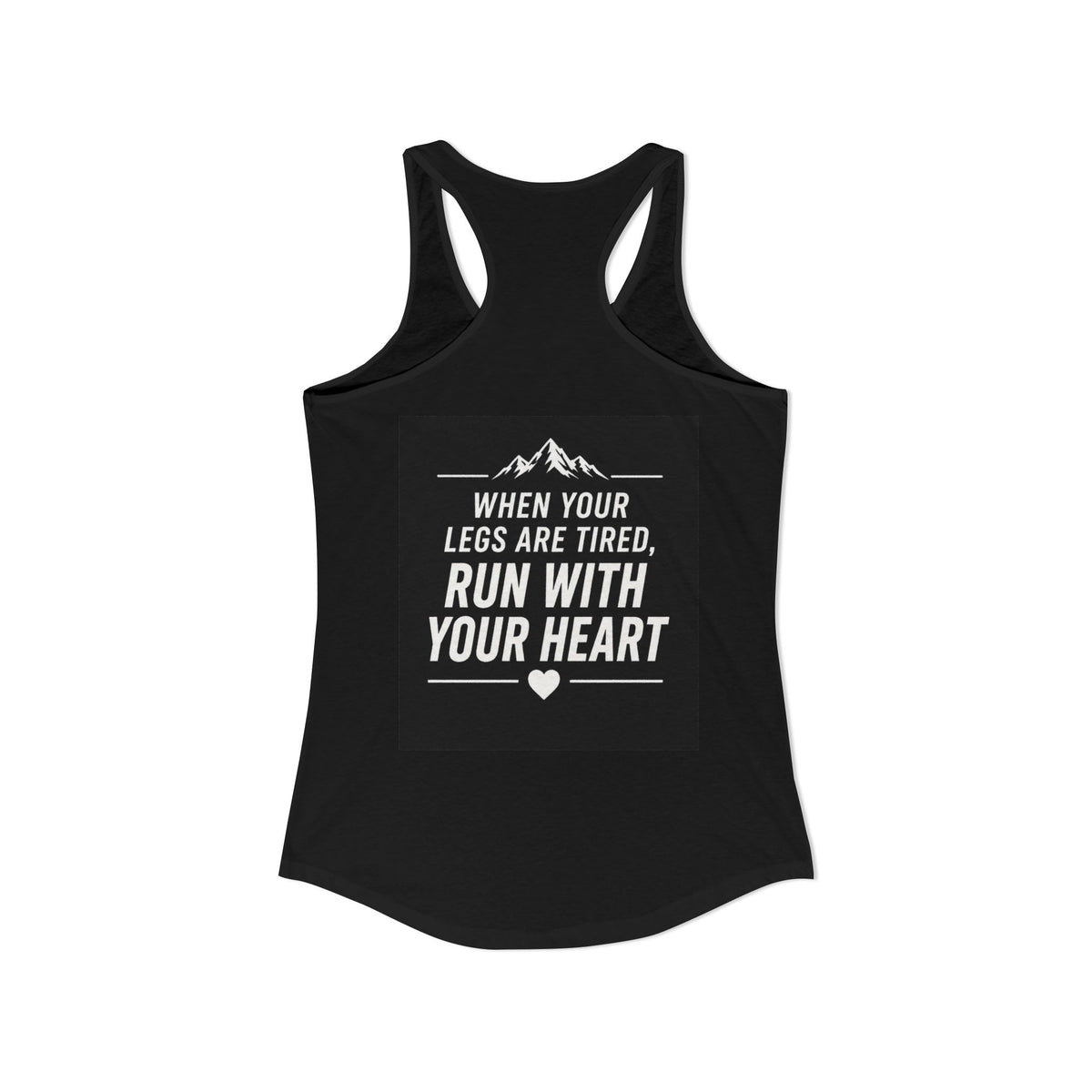 RUN, RUN, Run Women's Racerback Tank