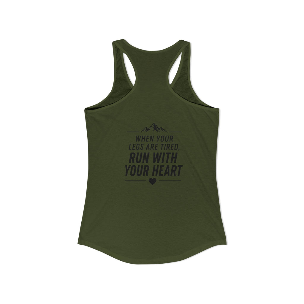 RUN, RUN, Run Women's Racerback Tank