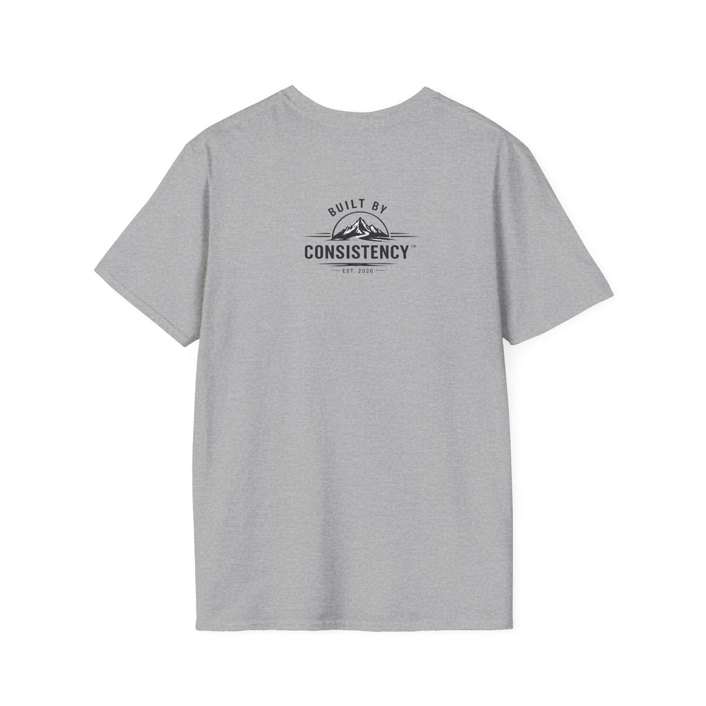 Run Hard Stay Humble Mountain T‑Shirt — Motivational Running Tee