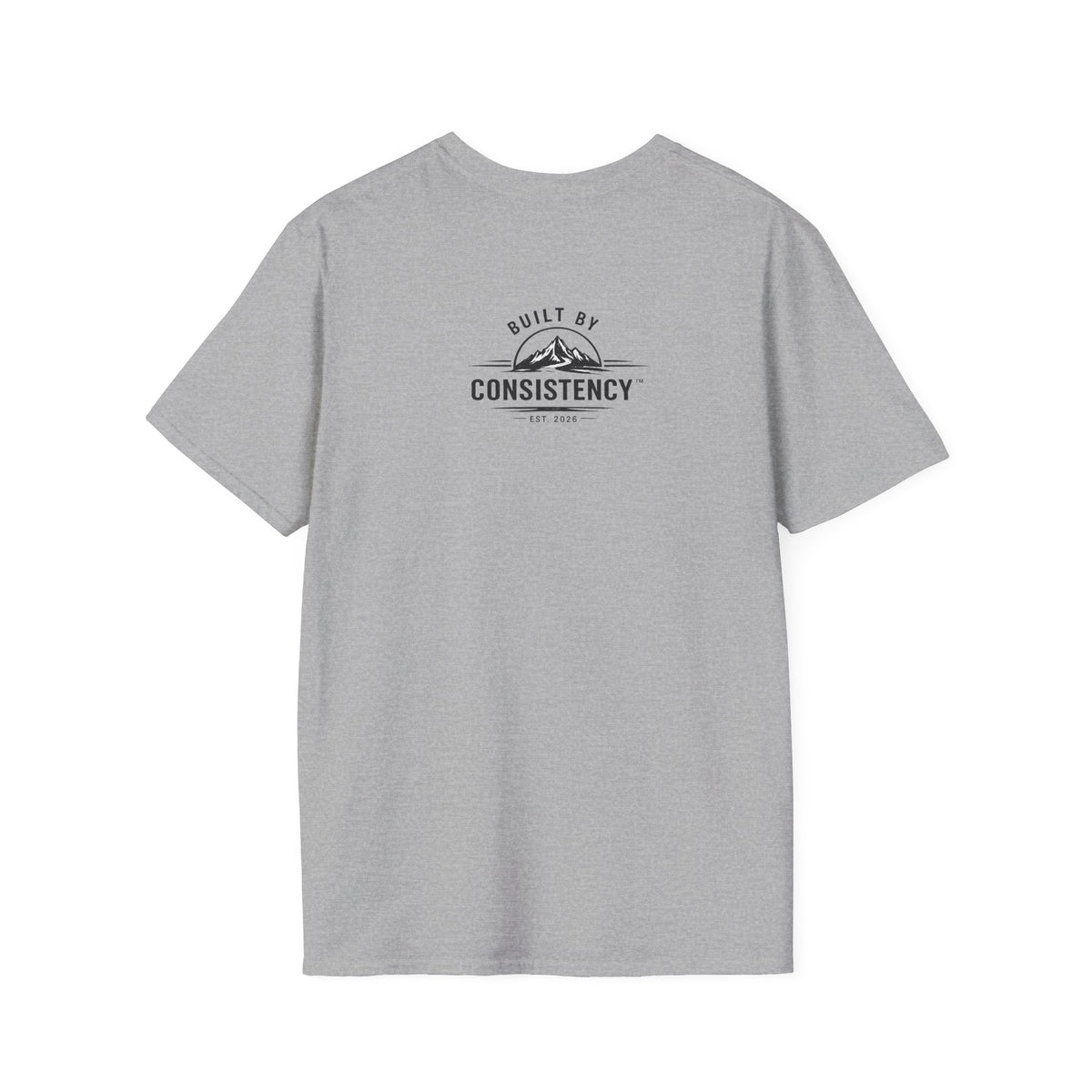 Run Hard Stay Humble Mountain T‑Shirt — Motivational Running Tee