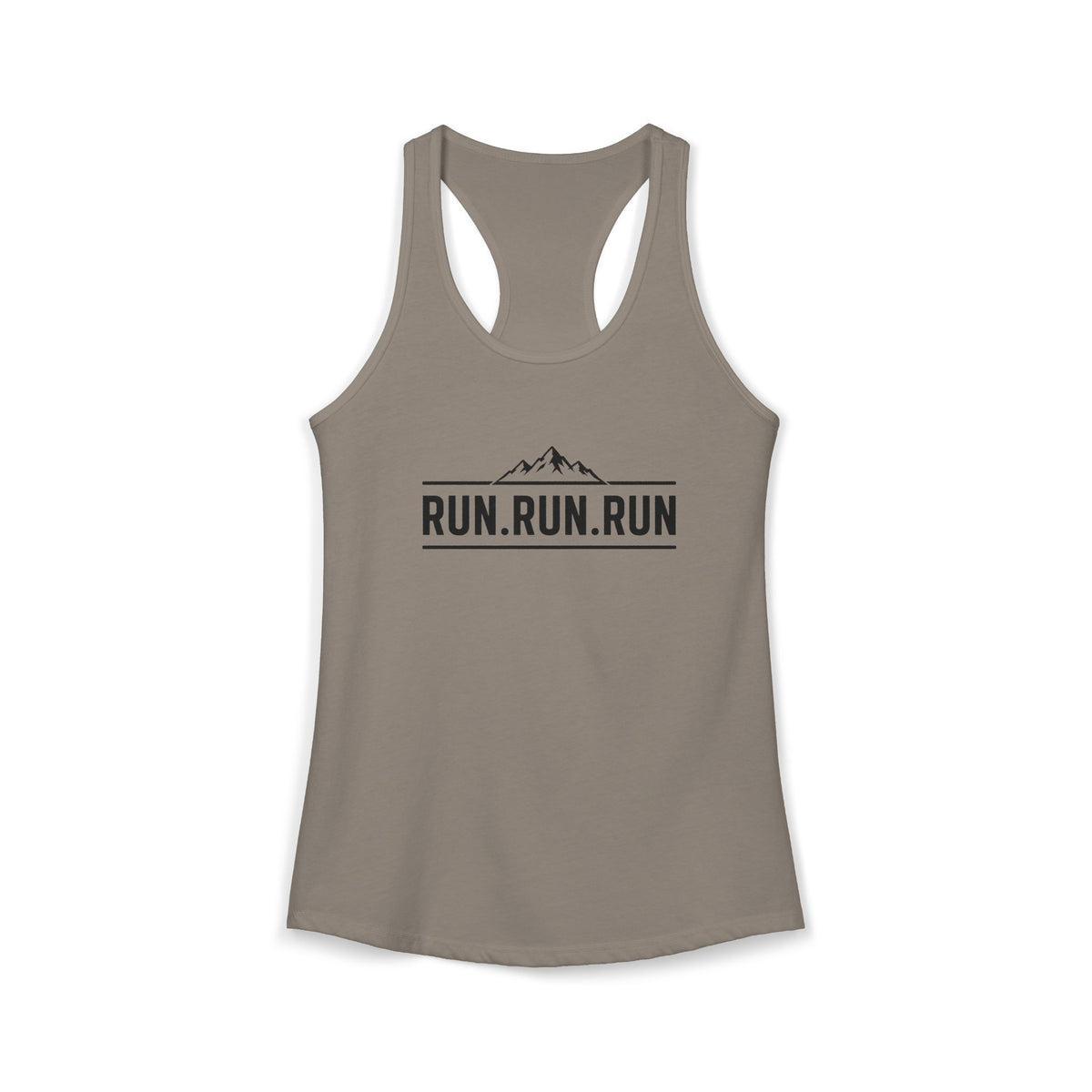 RUN, RUN, Run Women's Racerback Tank