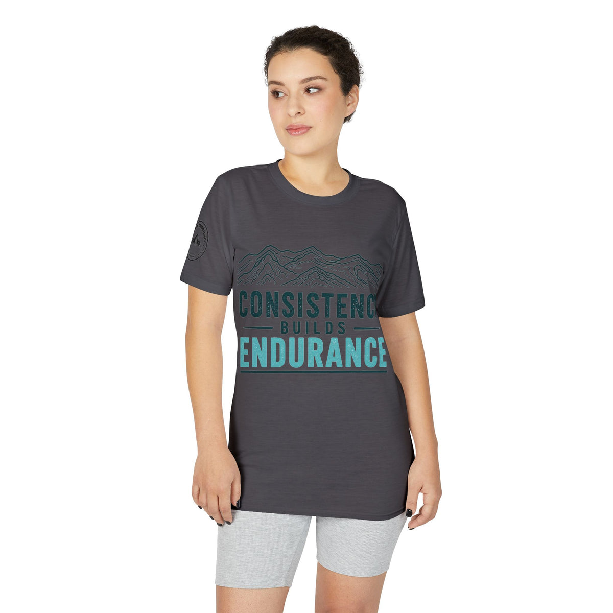 Stronger Than Yesterday Tee — Run, Lift, Repeat Motivational Fitness Shirt