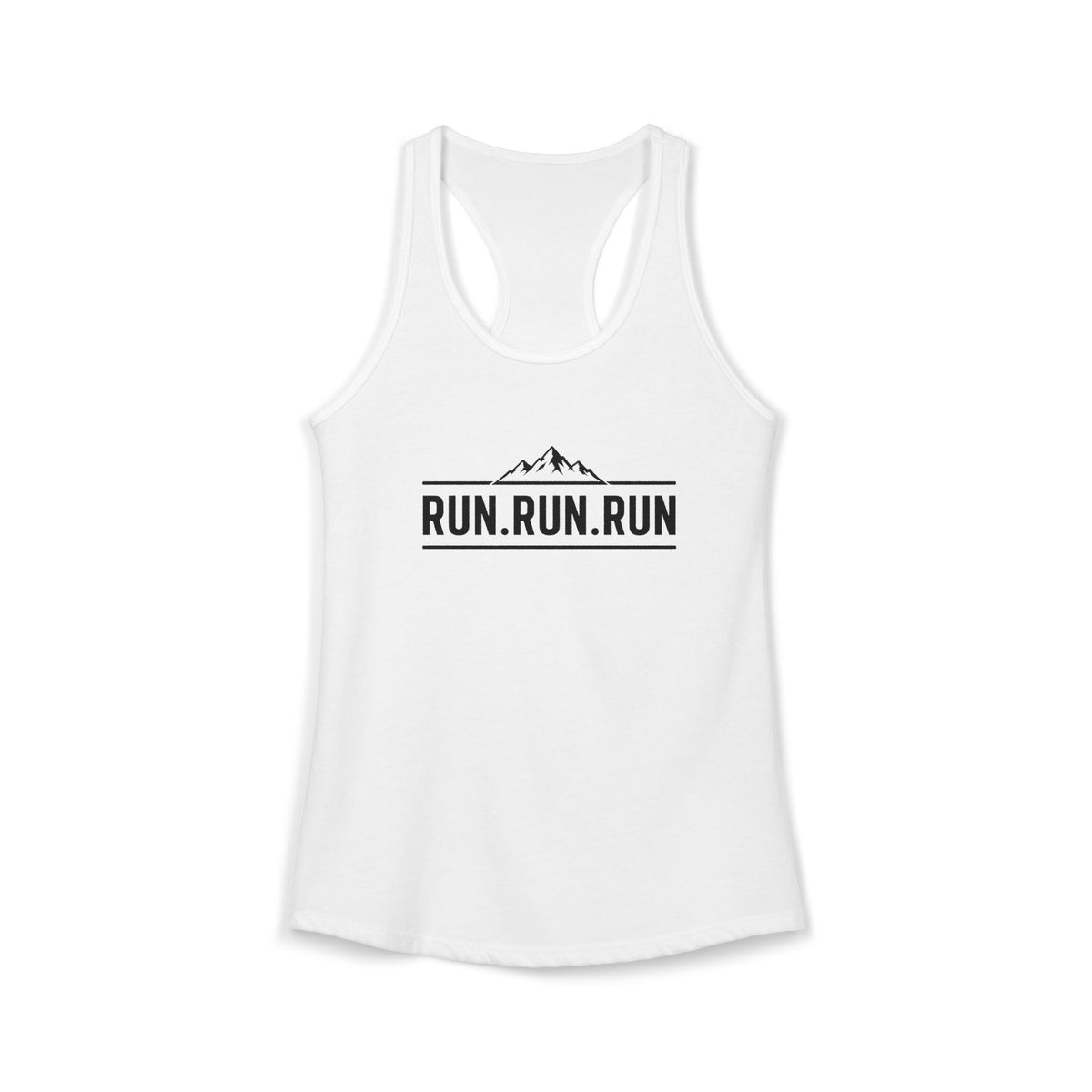 RUN, RUN, Run Women's Racerback Tank