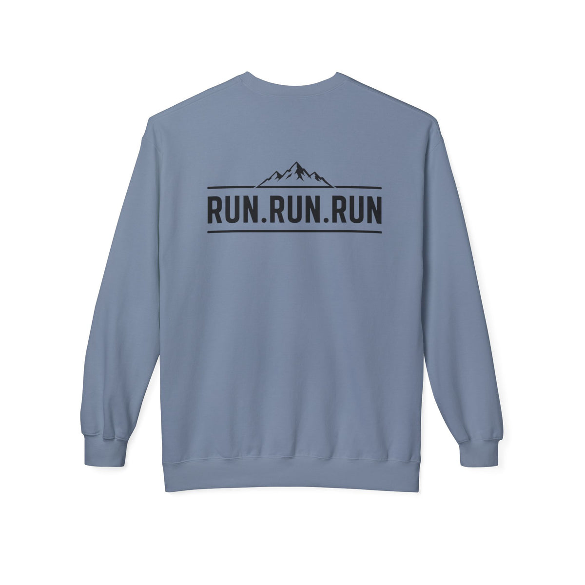 Chase Miles, Not Excuses | Motivational Running Crewneck Sweatshirt —