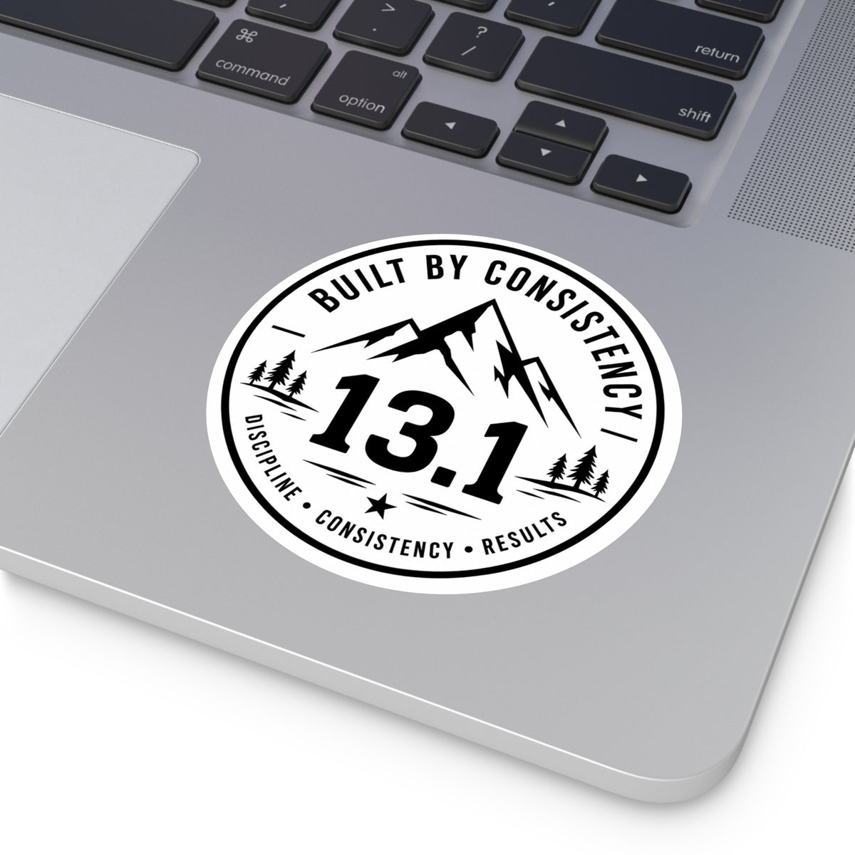 Built by Consistency 13.1 Mile Race Sticker