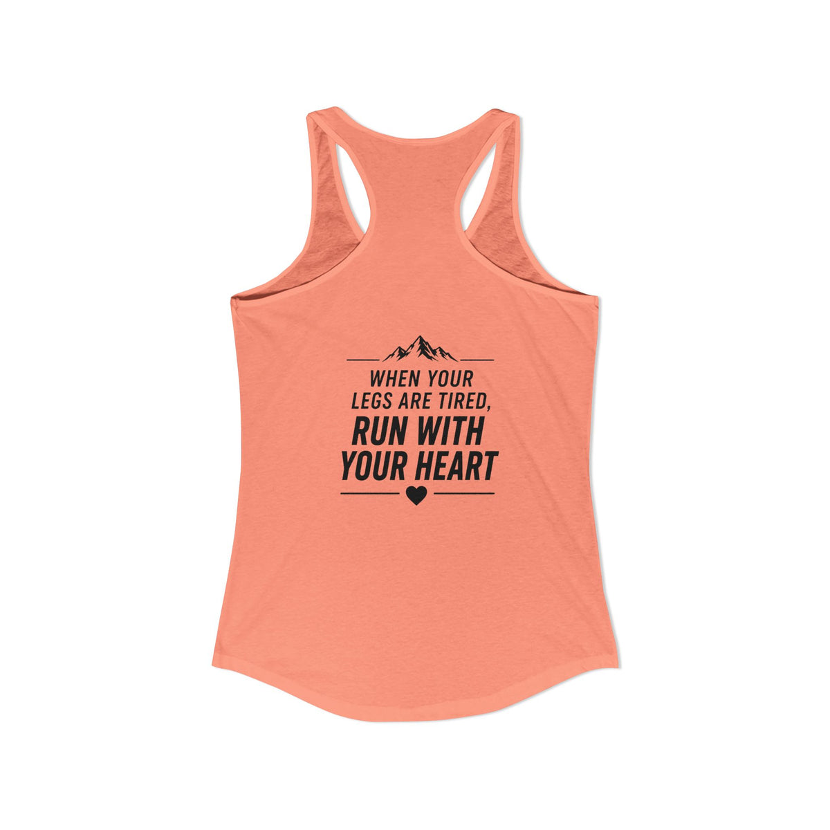RUN, RUN, Run Women's Racerback Tank