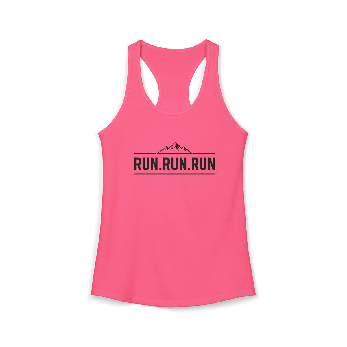 RUN, RUN, Run Women's Racerback Tank