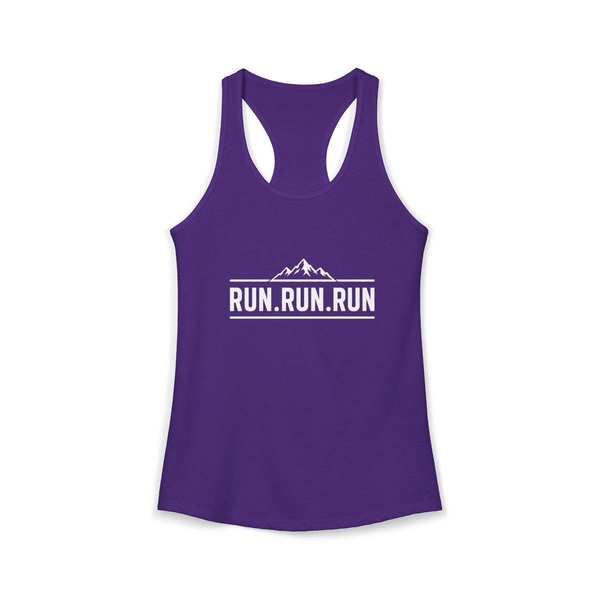 RUN, RUN, Run Women's Racerback Tank