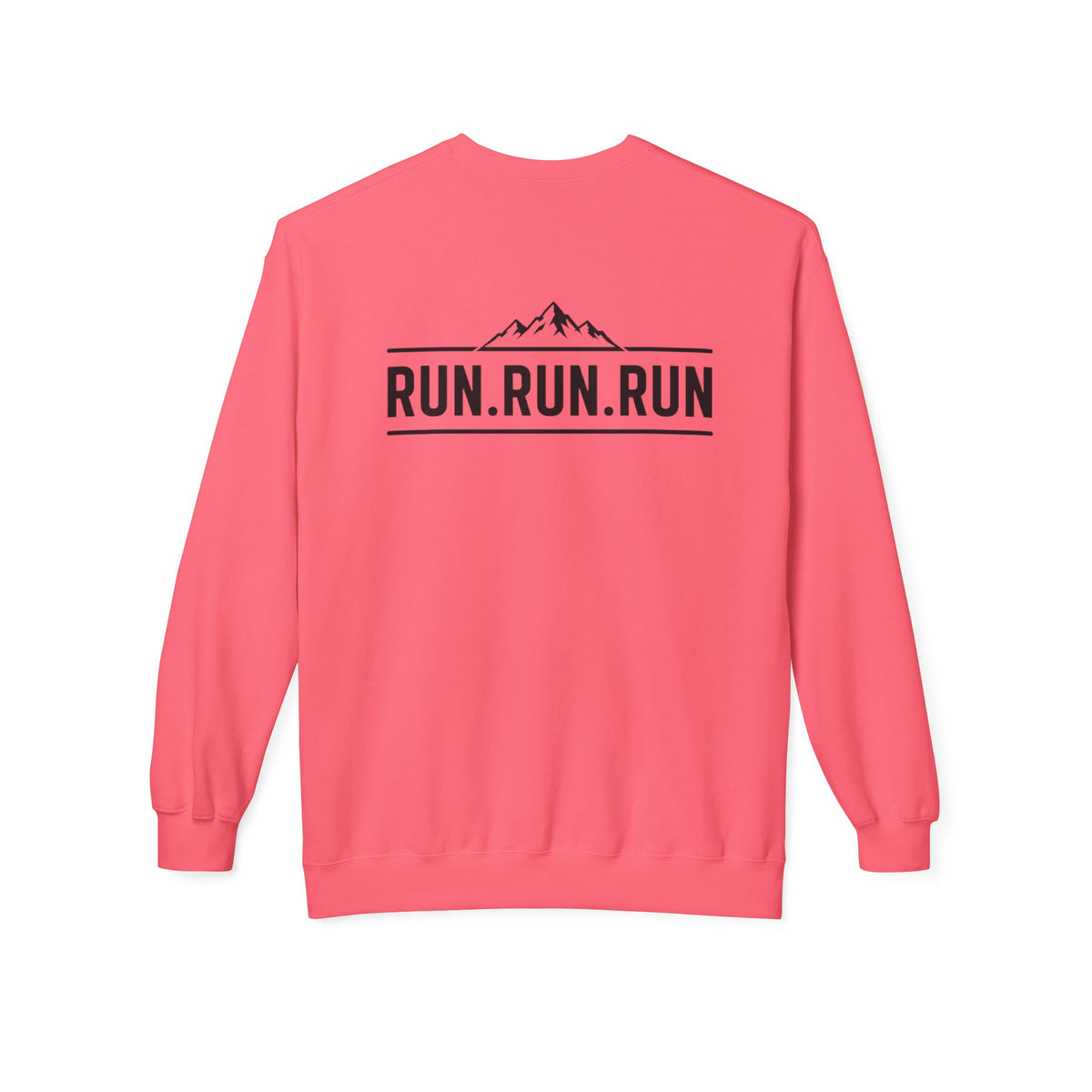 Chase Miles, Not Excuses | Motivational Running Crewneck Sweatshirt —
