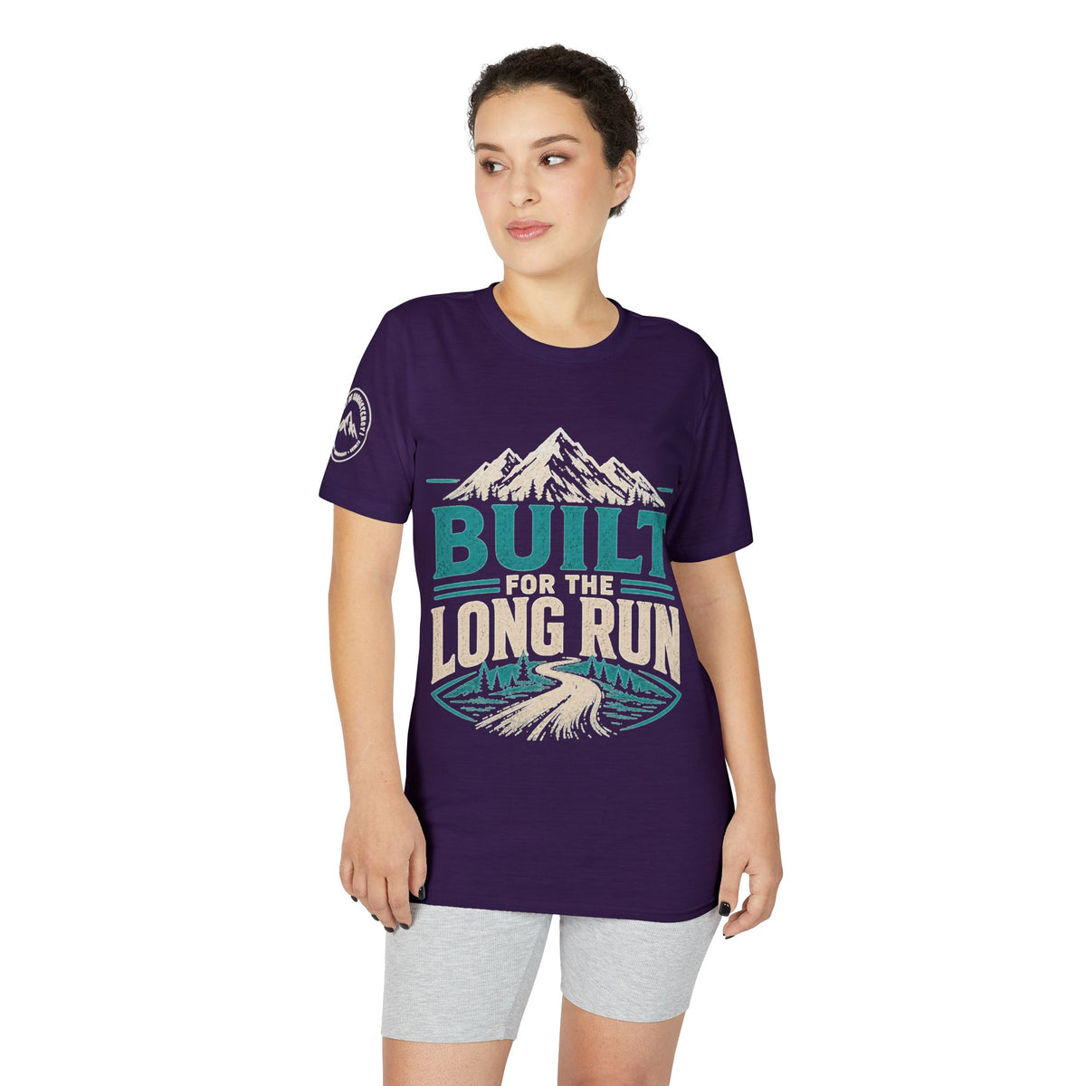 Stronger Than Yesterday Tee — Run, Lift, Repeat Motivational Fitness Shirt
