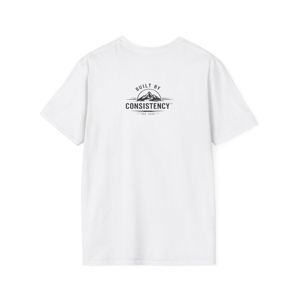 Run Hard Stay Humble Mountain T‑Shirt — Motivational Running Tee