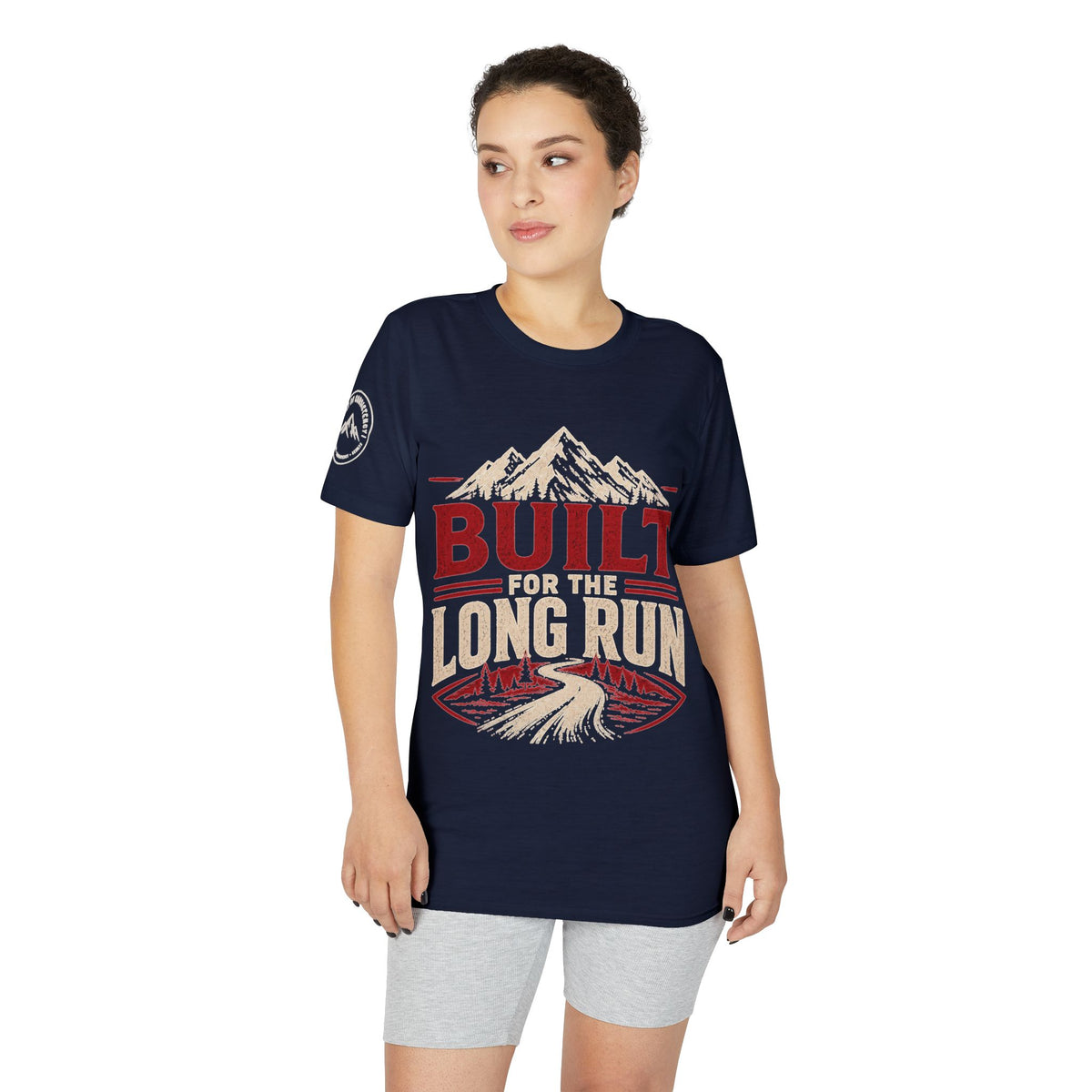 Stronger Than Yesterday Tee — Run, Lift, Repeat Motivational Fitness Shirt