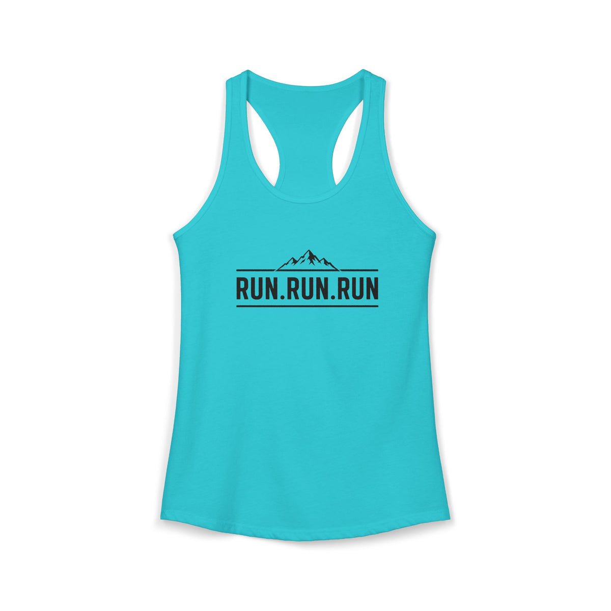 RUN, RUN, Run Women's Racerback Tank
