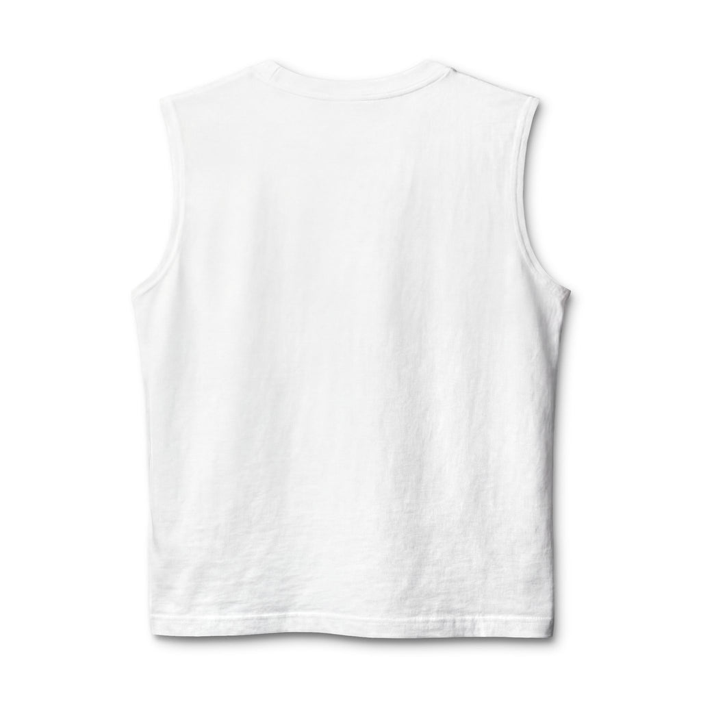 Forged by Miles Muscle Tank — Adventure Mountains Graphic Tank Top