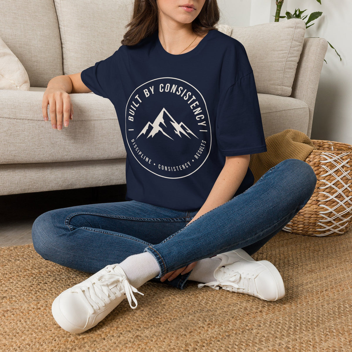 Built by Consistency™ Mountain Logo Men T-Shirt