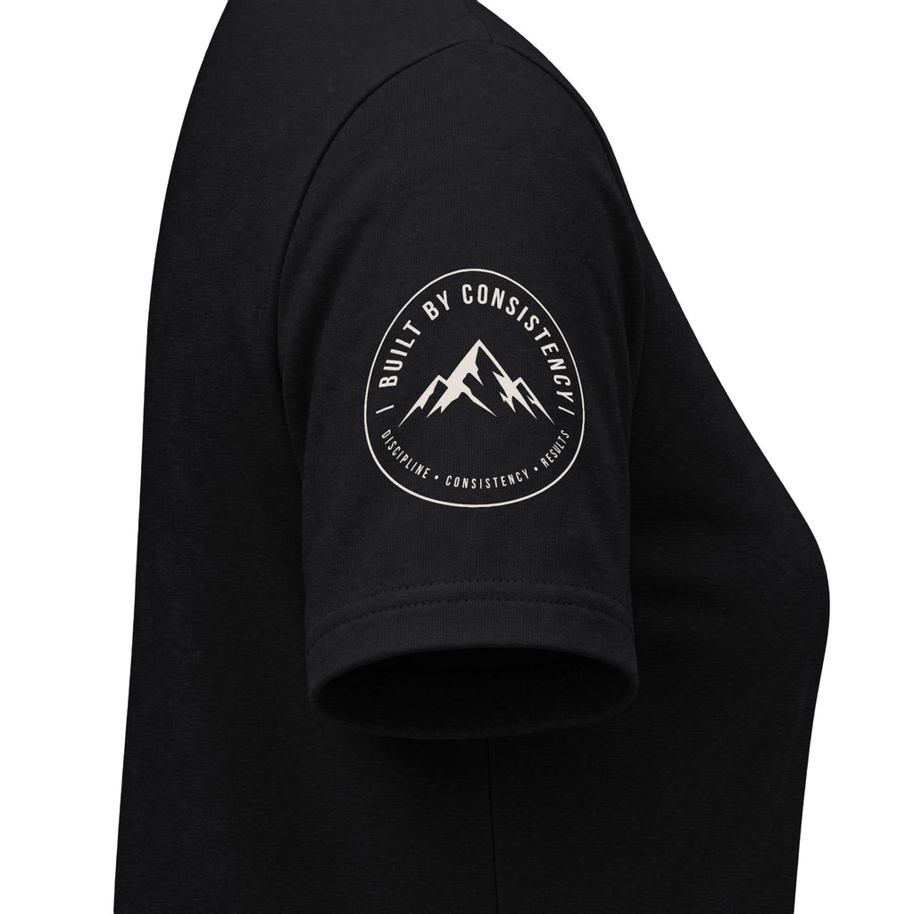 The Hard Days Count Too V-Neck Tee — Women's Inspirational Mountain Graphic Shirt