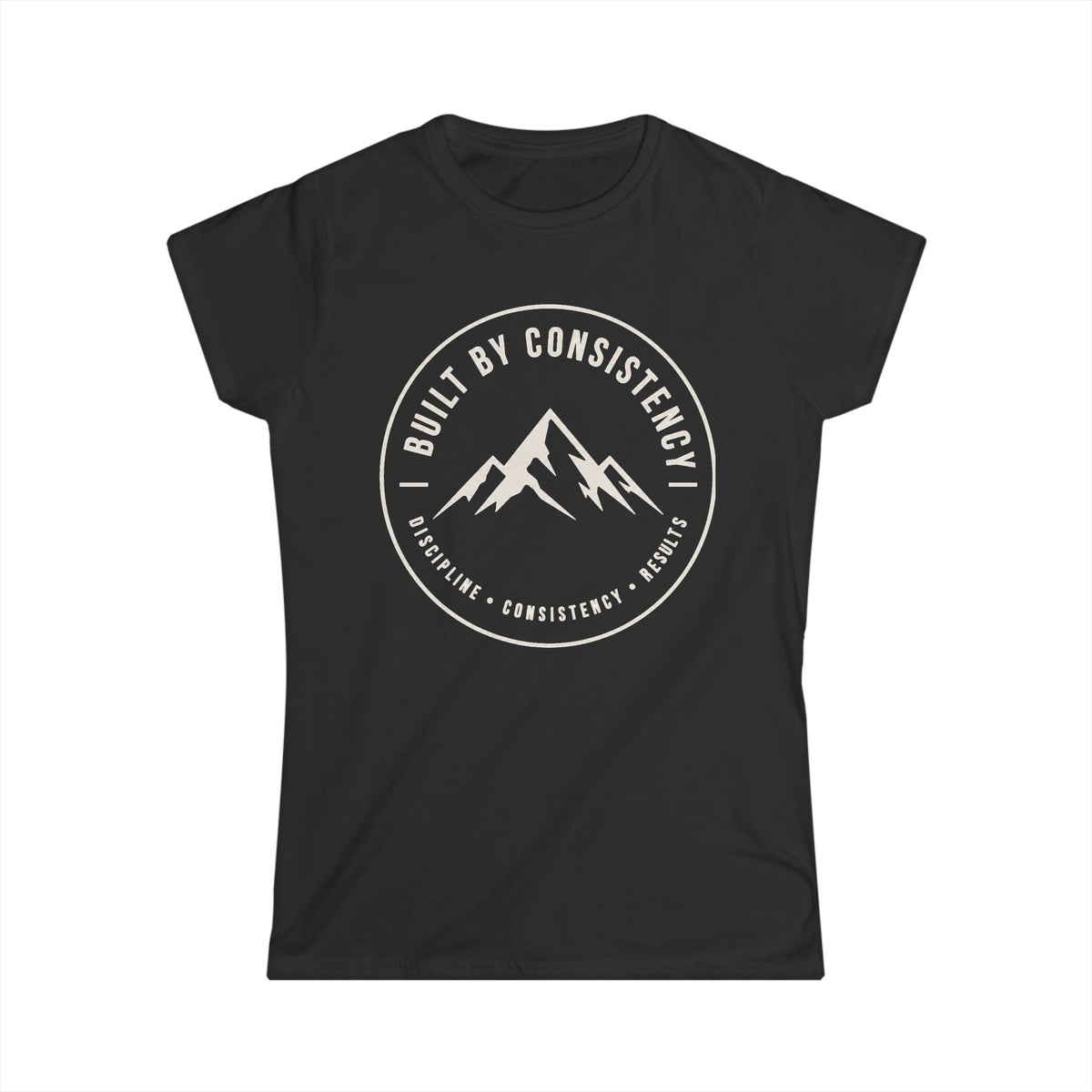 Built By Consistency ™ Mountain Logo Women's Tee