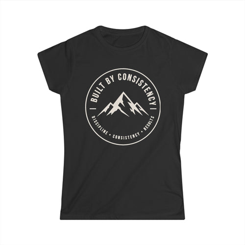 Built By Consistency ™ Mountain Logo Women's Tee