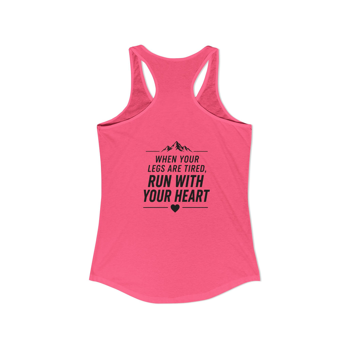 RUN, RUN, Run Women's Racerback Tank