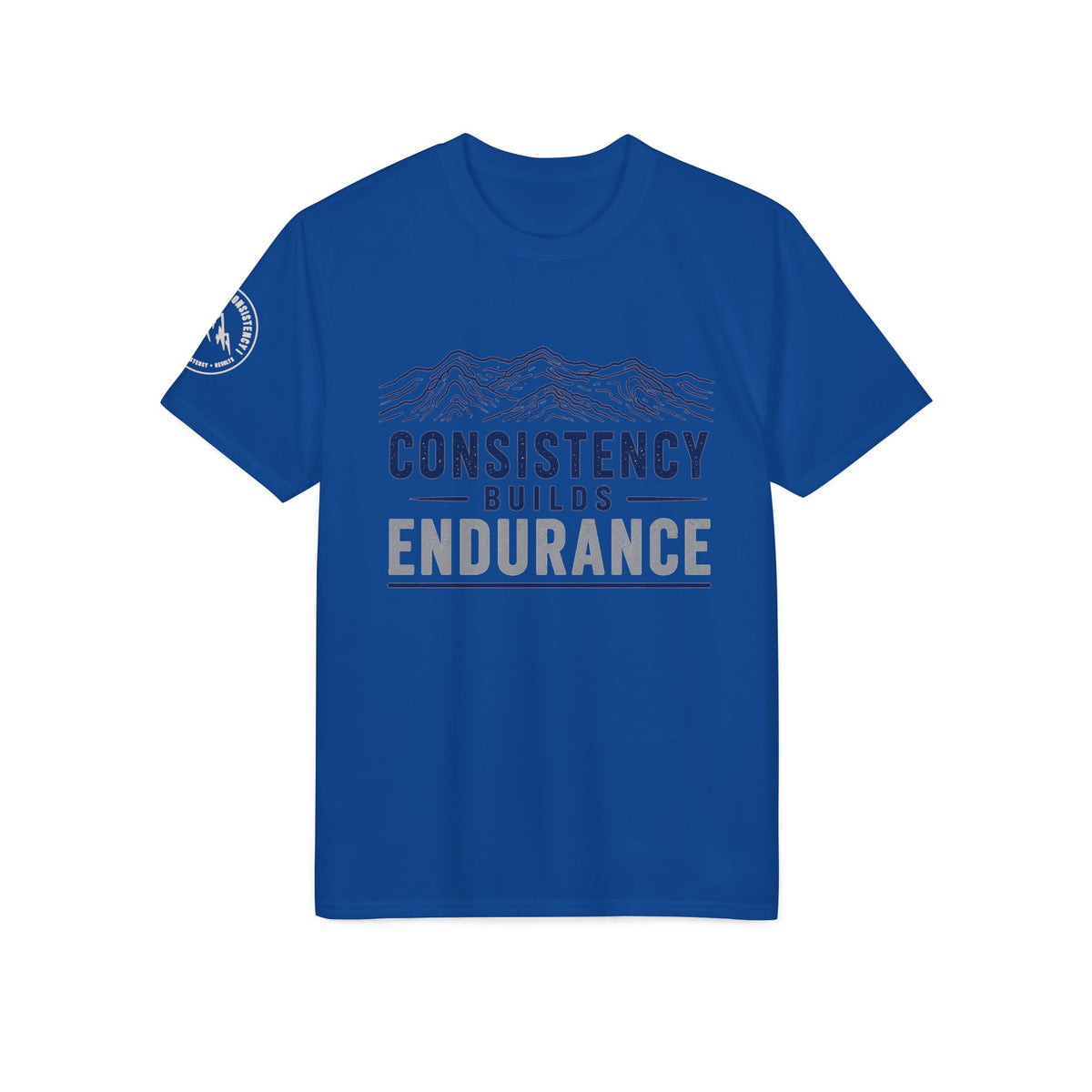 Stronger Than Yesterday Tee — Run, Lift, Repeat Motivational Fitness Shirt
