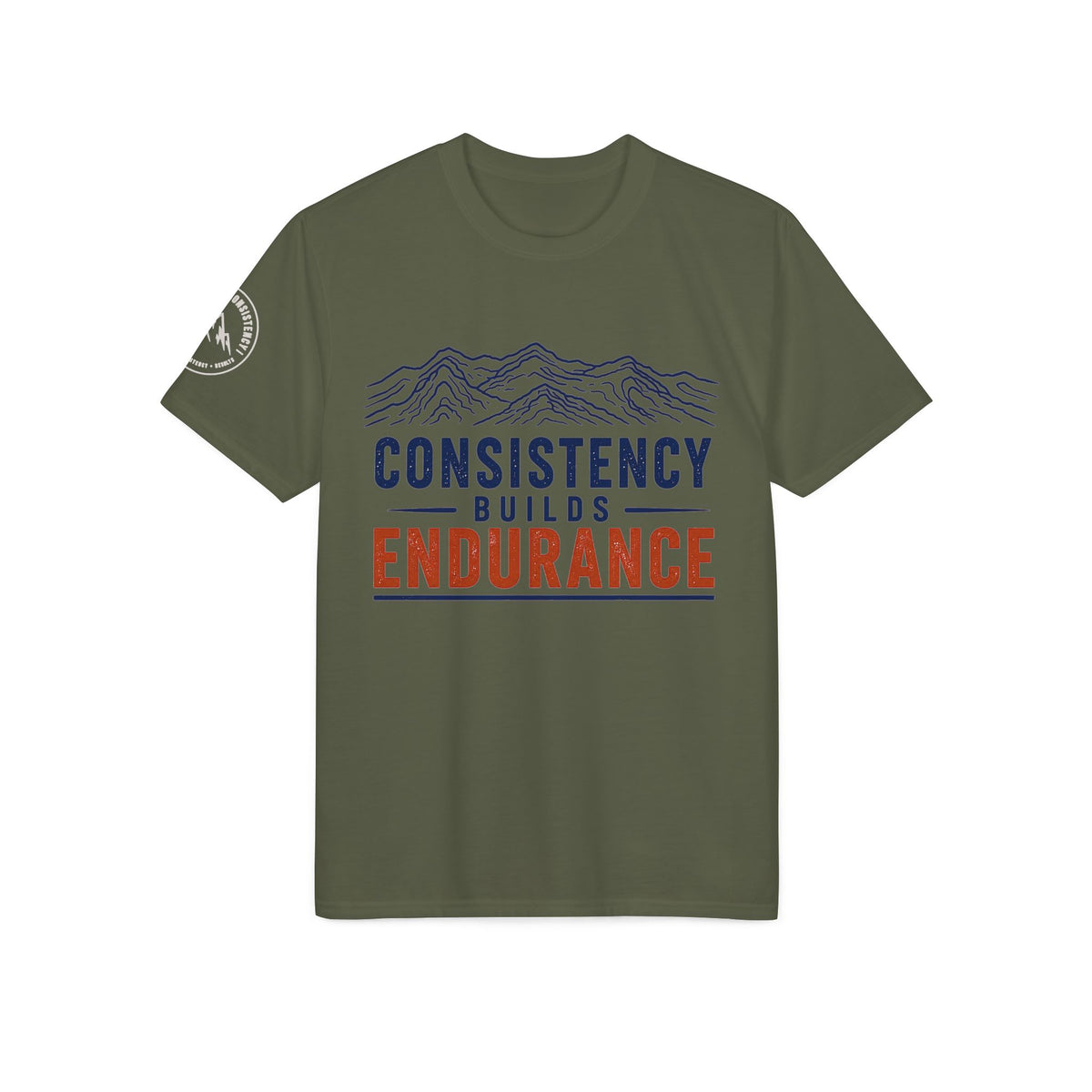 Stronger Than Yesterday Tee — Run, Lift, Repeat Motivational Fitness Shirt