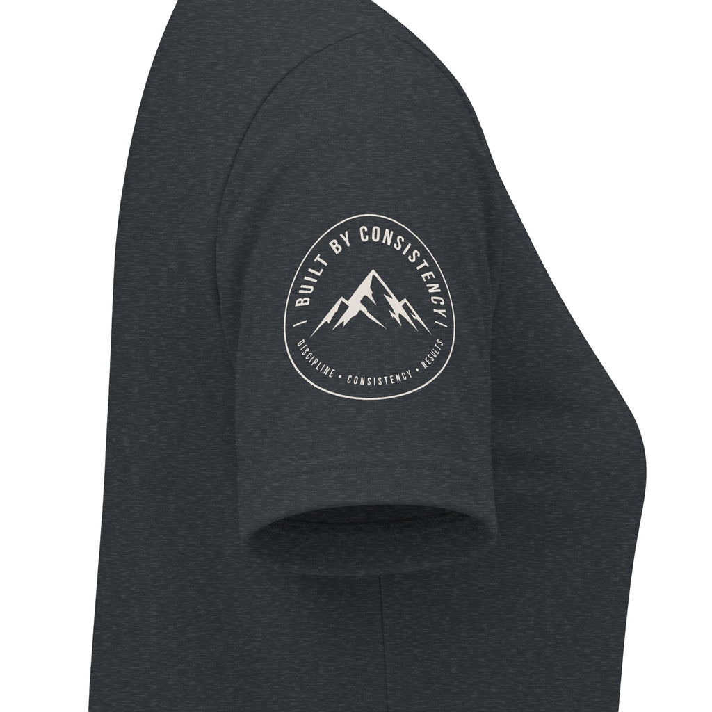 The Hard Days Count Too V-Neck Tee — Women's Inspirational Mountain Graphic Shirt